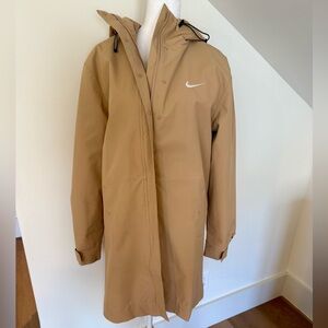 Nike Tan Raincoat Classic Design